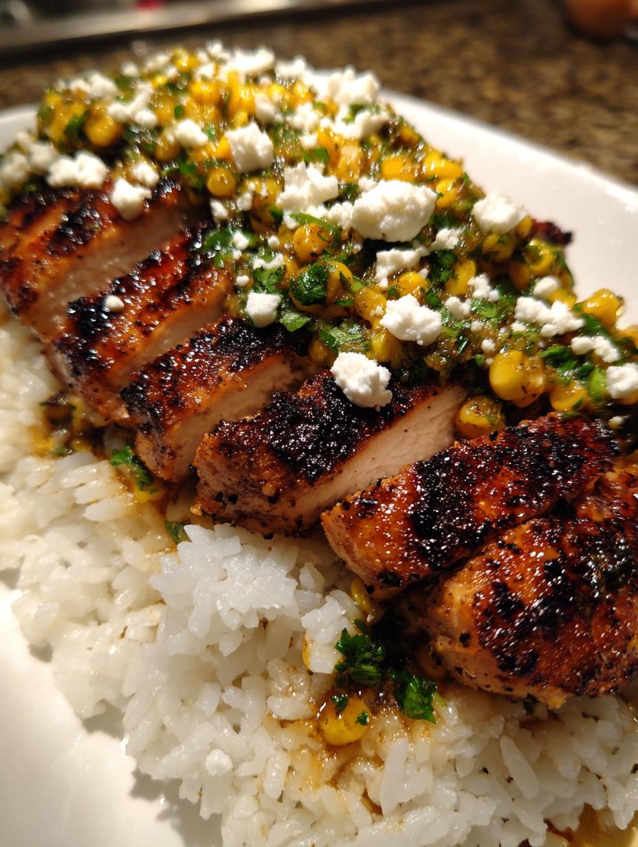 Street Corn Chicken Rice Bowl Easy Dinner - detail 2