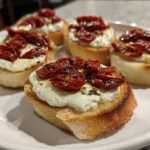 Sun Dried Tomato Bruschetta Easy Appetizer