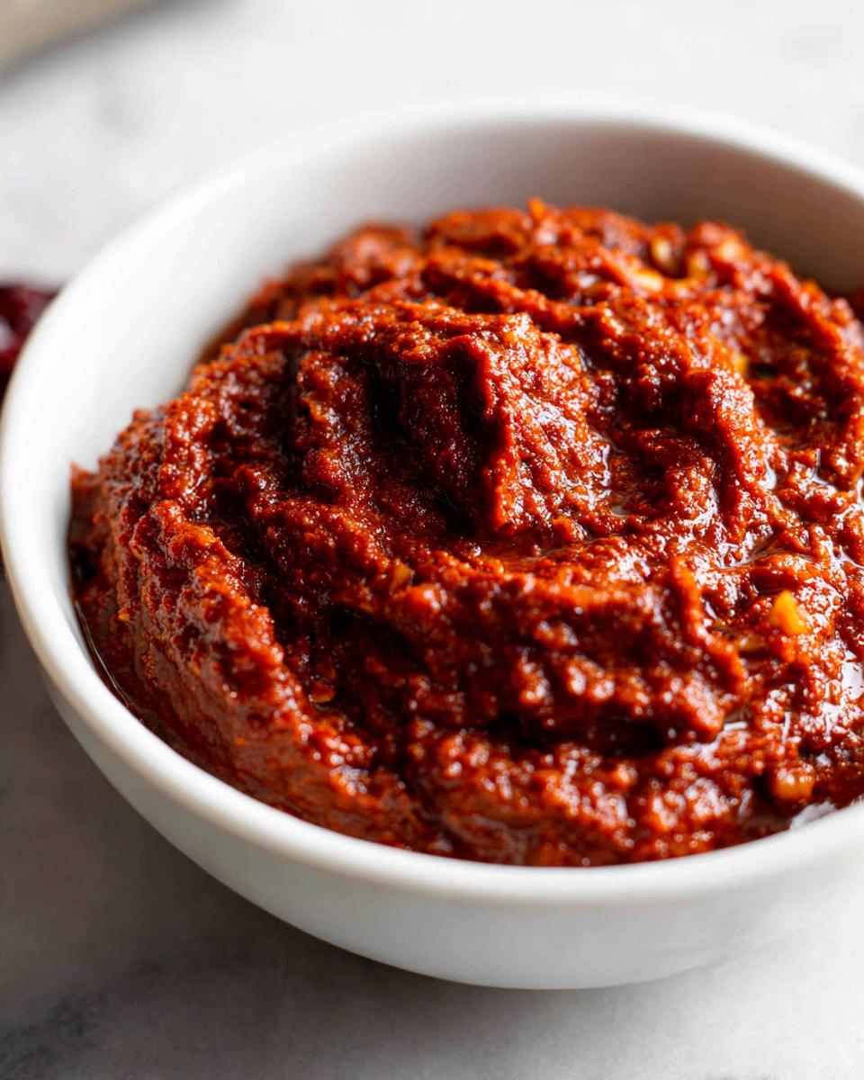 Sun Dried Tomato Pesto with Pine Nuts - detail 1