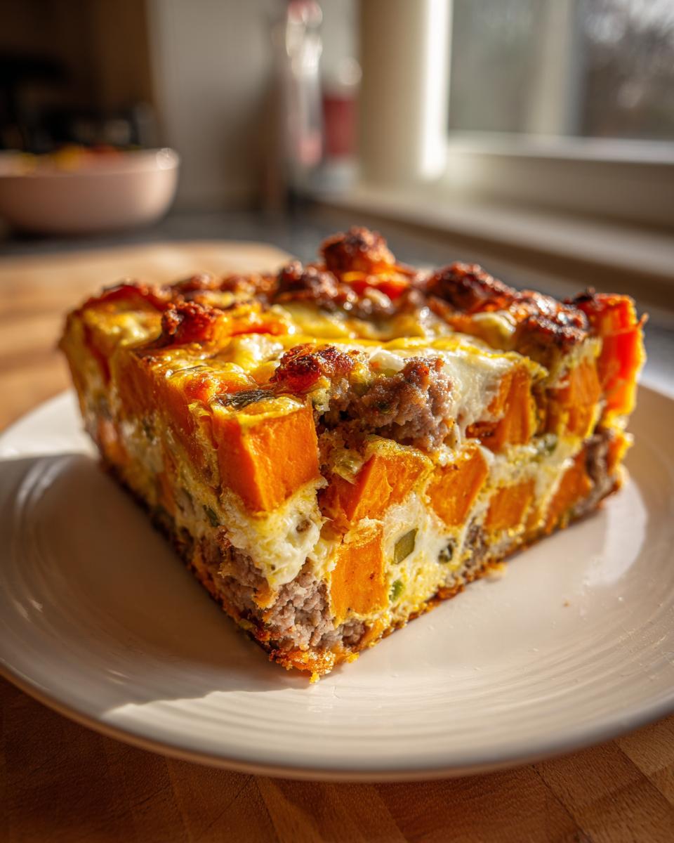 Easy 10-Step Sweet Potato Egg Breakfast Casserole 4 Sweet Potato Egg Breakfast Casserole - detail 1