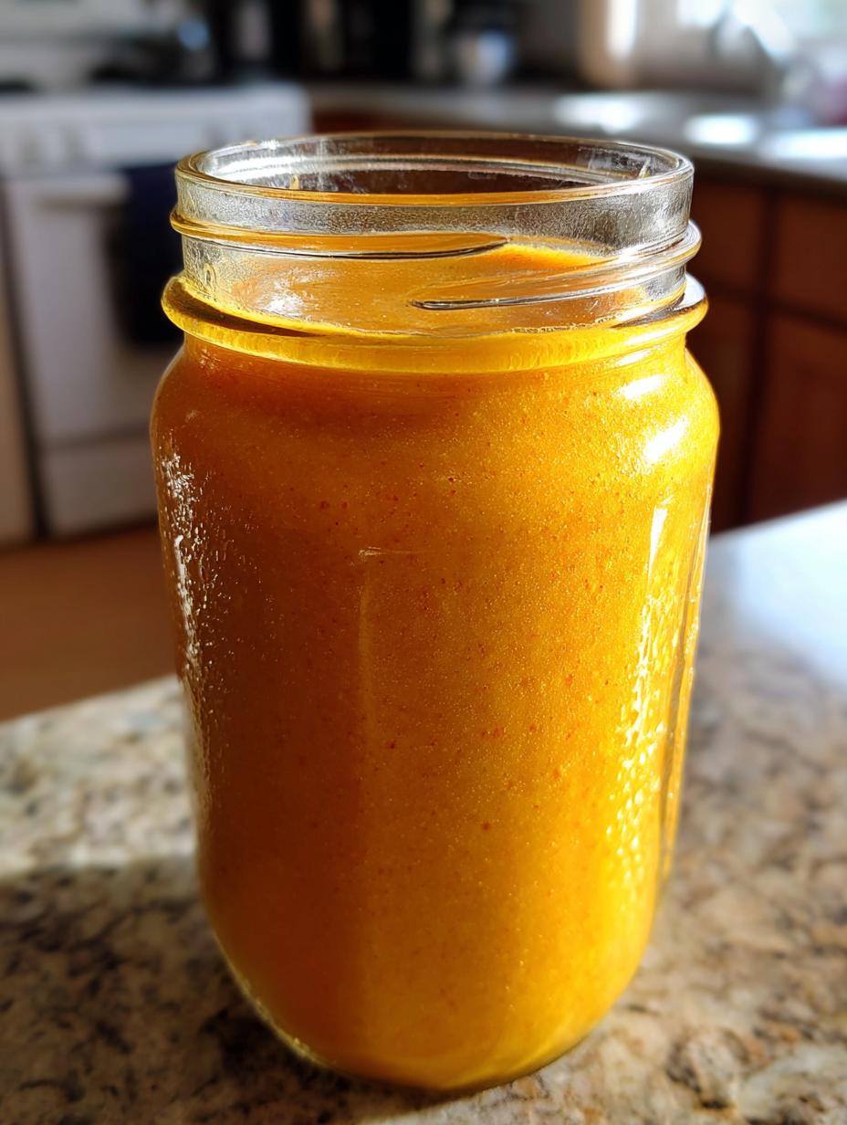 Sweet and Spicy Mango Salad Dressing - detail 2
