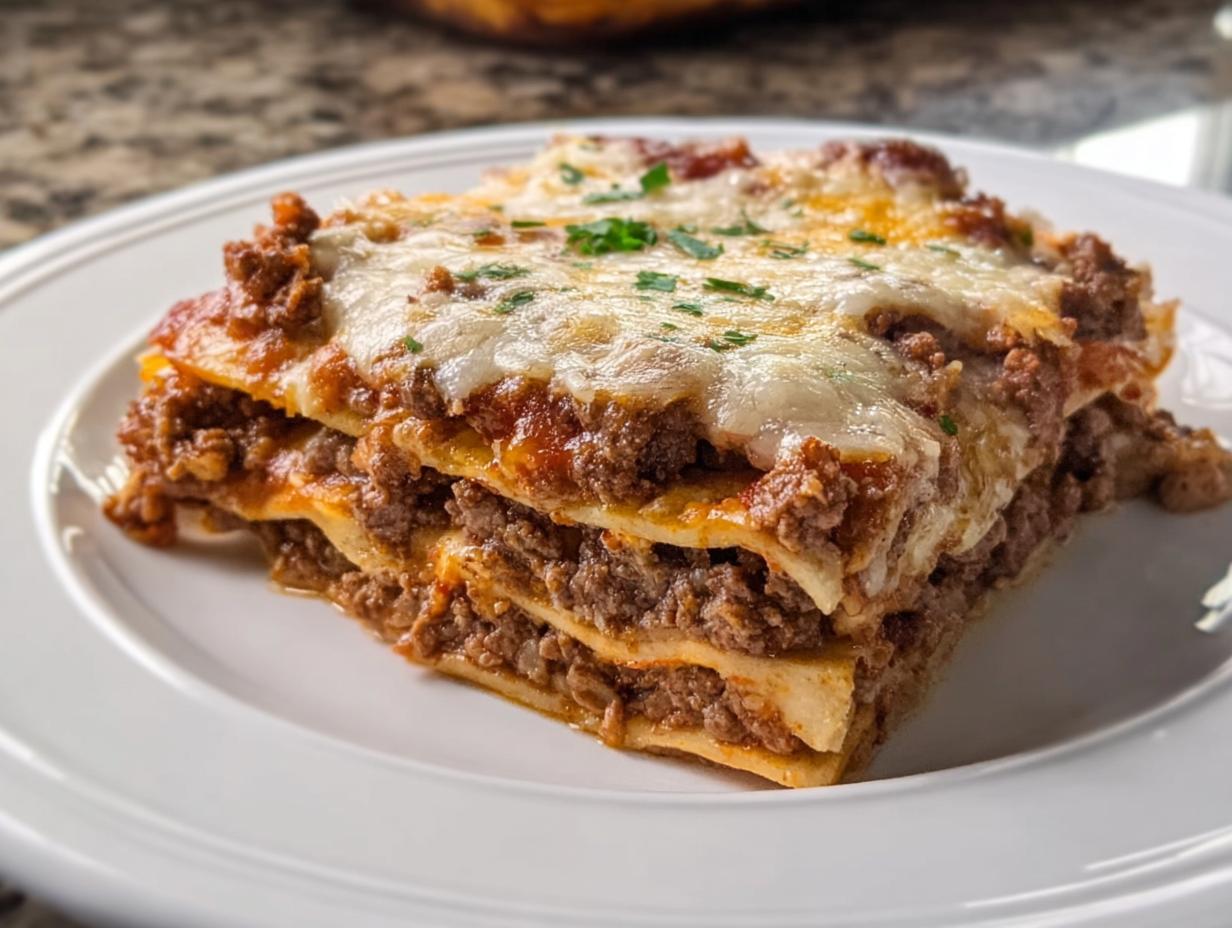 Amazing 35-min Taco Casserole With Tortillas Easy Family Dinner