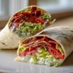 Turkey BLT Wraps with Creamy Herb Sauce