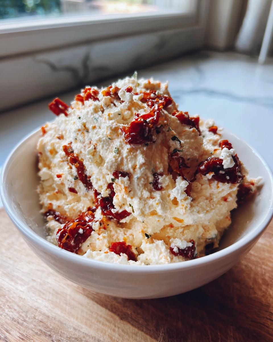 Whipped Feta Sun Dried Tomato Dip - detail 1