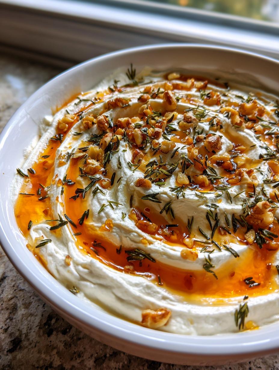 Whipped Ricotta Dip with Spicy Honey - detail 2