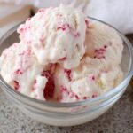 White Chocolate Raspberry Protein Ice Cream