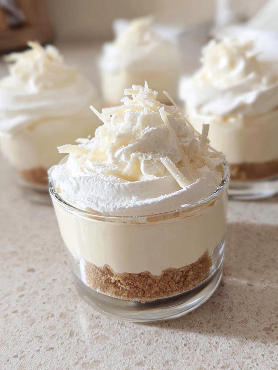 Shocking 6-Minute White Chocolate Tiramisu Pudding Cups 5 White Chocolate Tiramisu Pudding Cups - detail 2