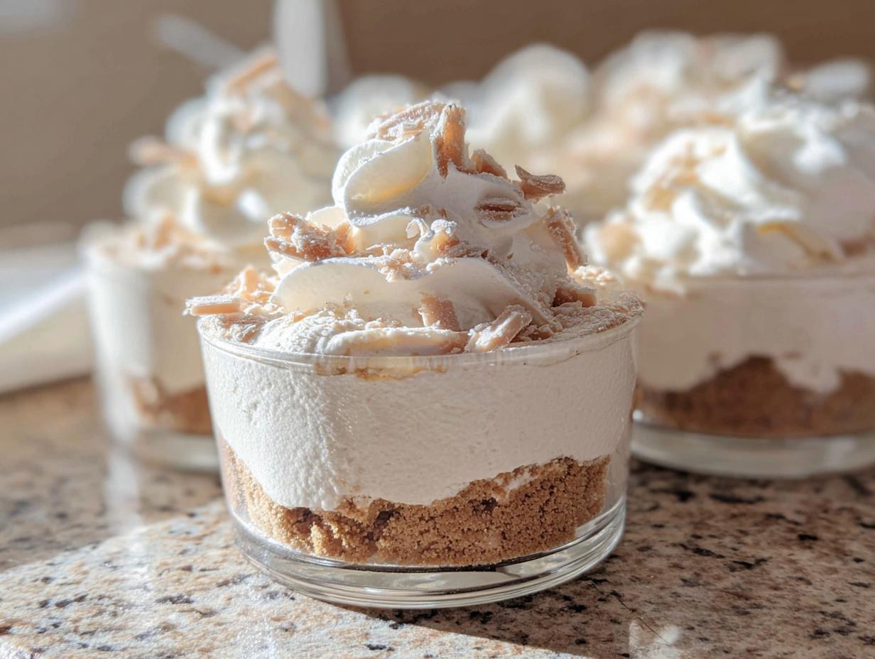 Shocking 6-Minute White Chocolate Tiramisu Pudding Cups