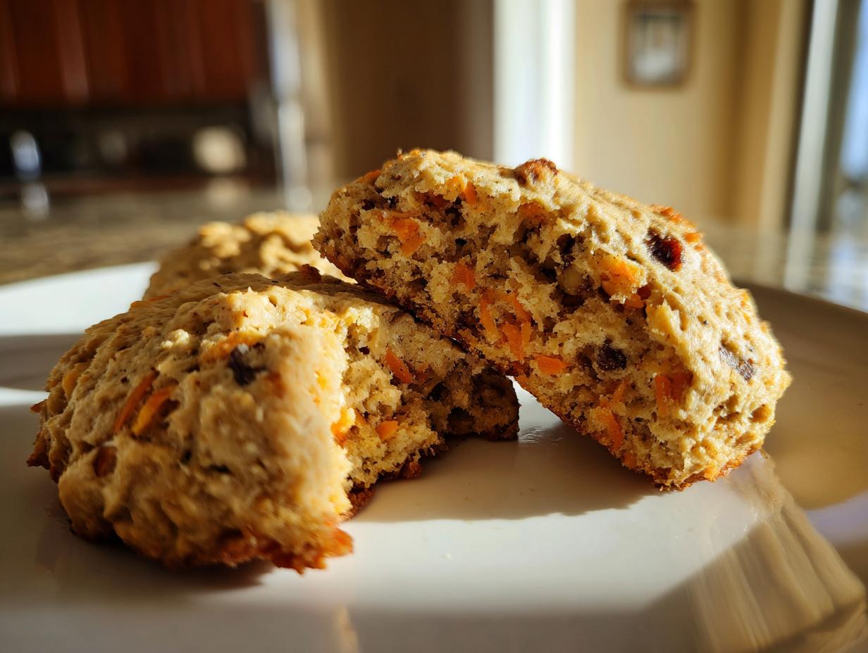 Carrot Cake Protein Breakfast Cookies: 8 Amazing Bites
