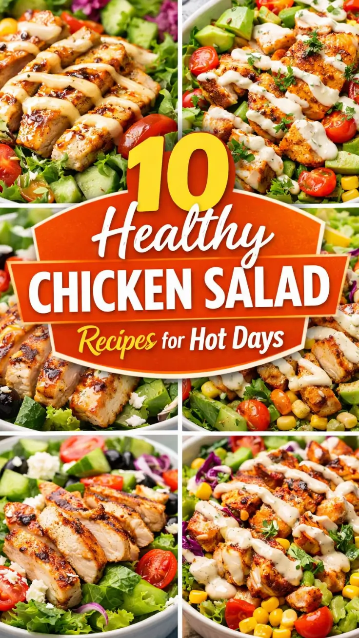 10 Healthy Chicken Salad Recipes for Hot Days