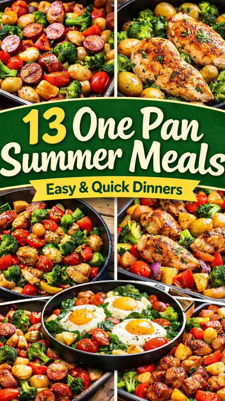 13 One Pan Summer Meals That Save Your Evening
