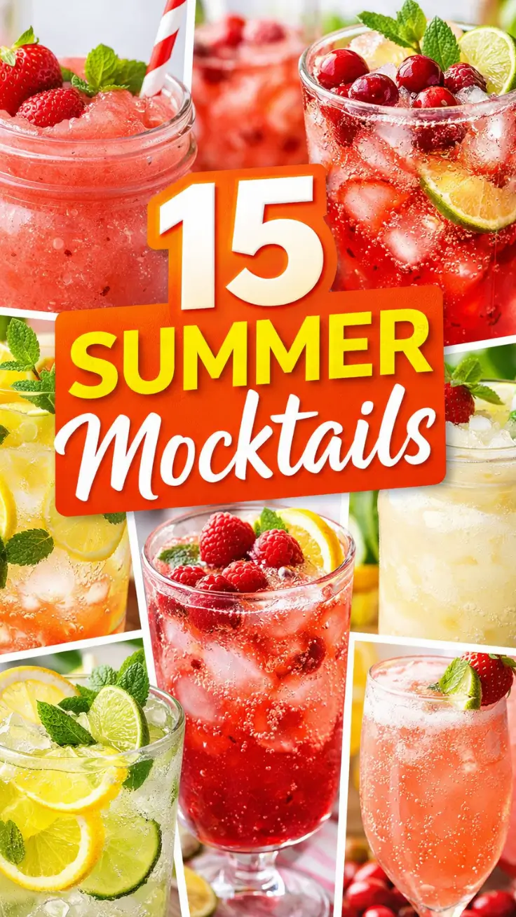 15 Refreshing Summer Mocktails You Can Make at Home
