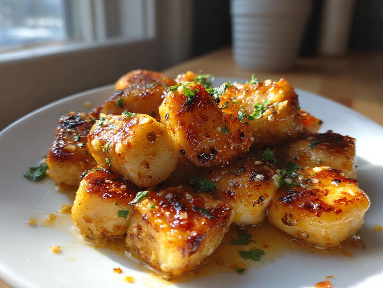 Quick 20 Minute Garlic Butter Chicken Bites