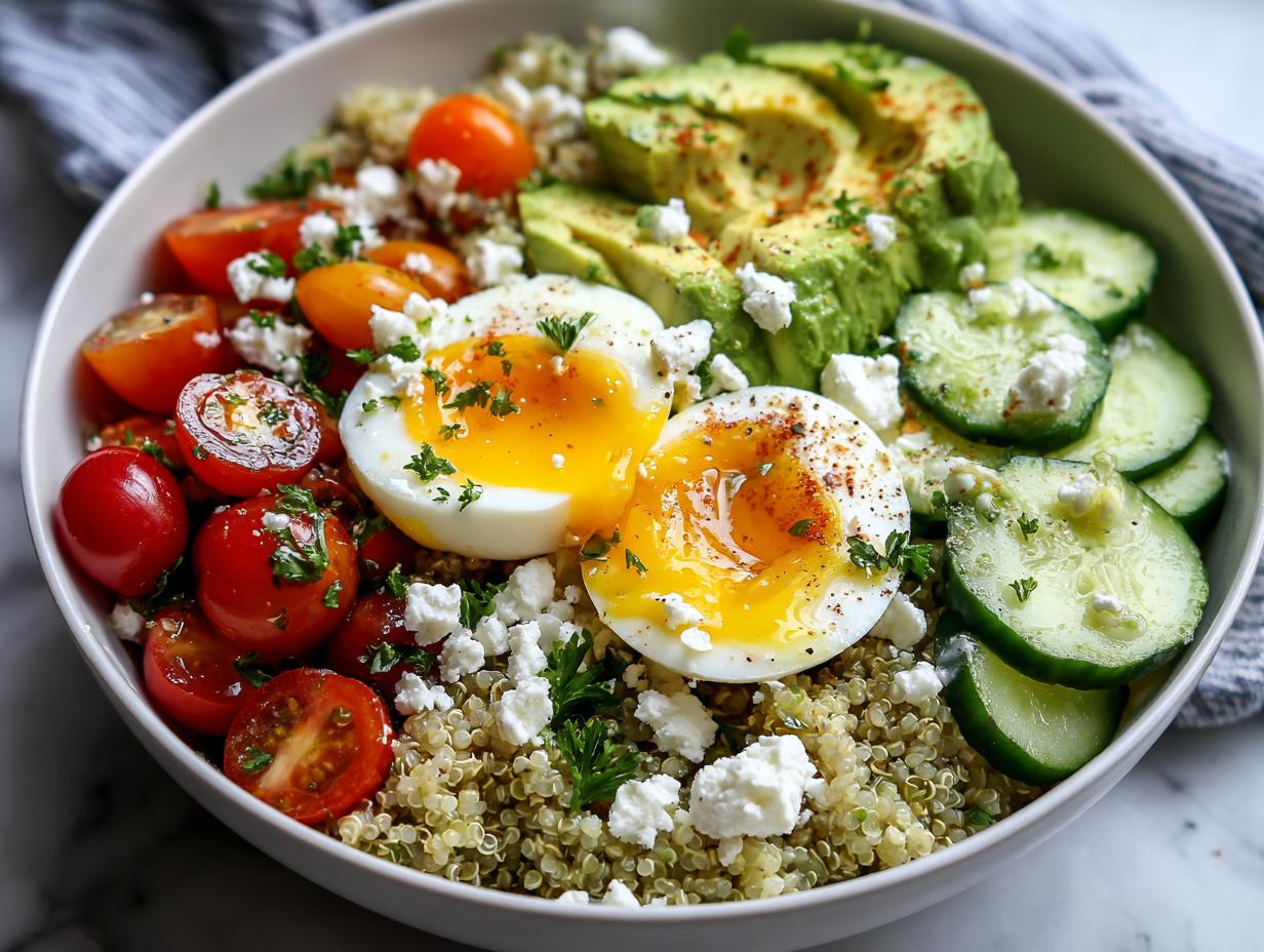 Amazing Avocado Egg Breakfast Bowl: 25 Min Recipe