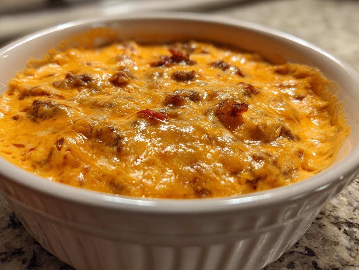 Amazing 15-Min Creamy Cheddar Rotel Style Queso Dip