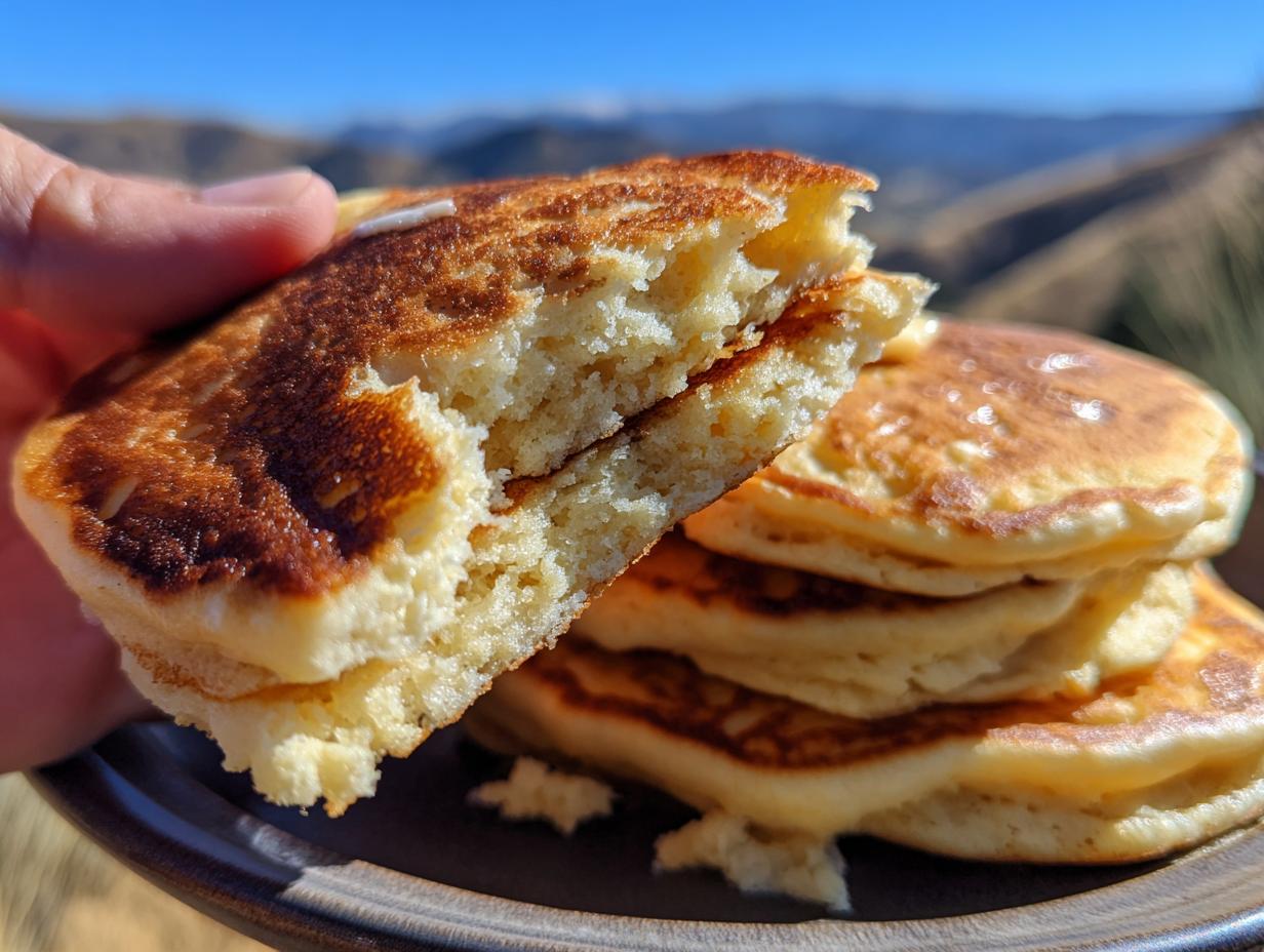 Fluffy Easy Cottage Cheese Pancakes in 15 Min