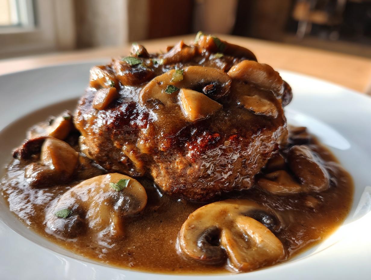 Easy Homemade Salisbury Steak: 30 Min Comfort