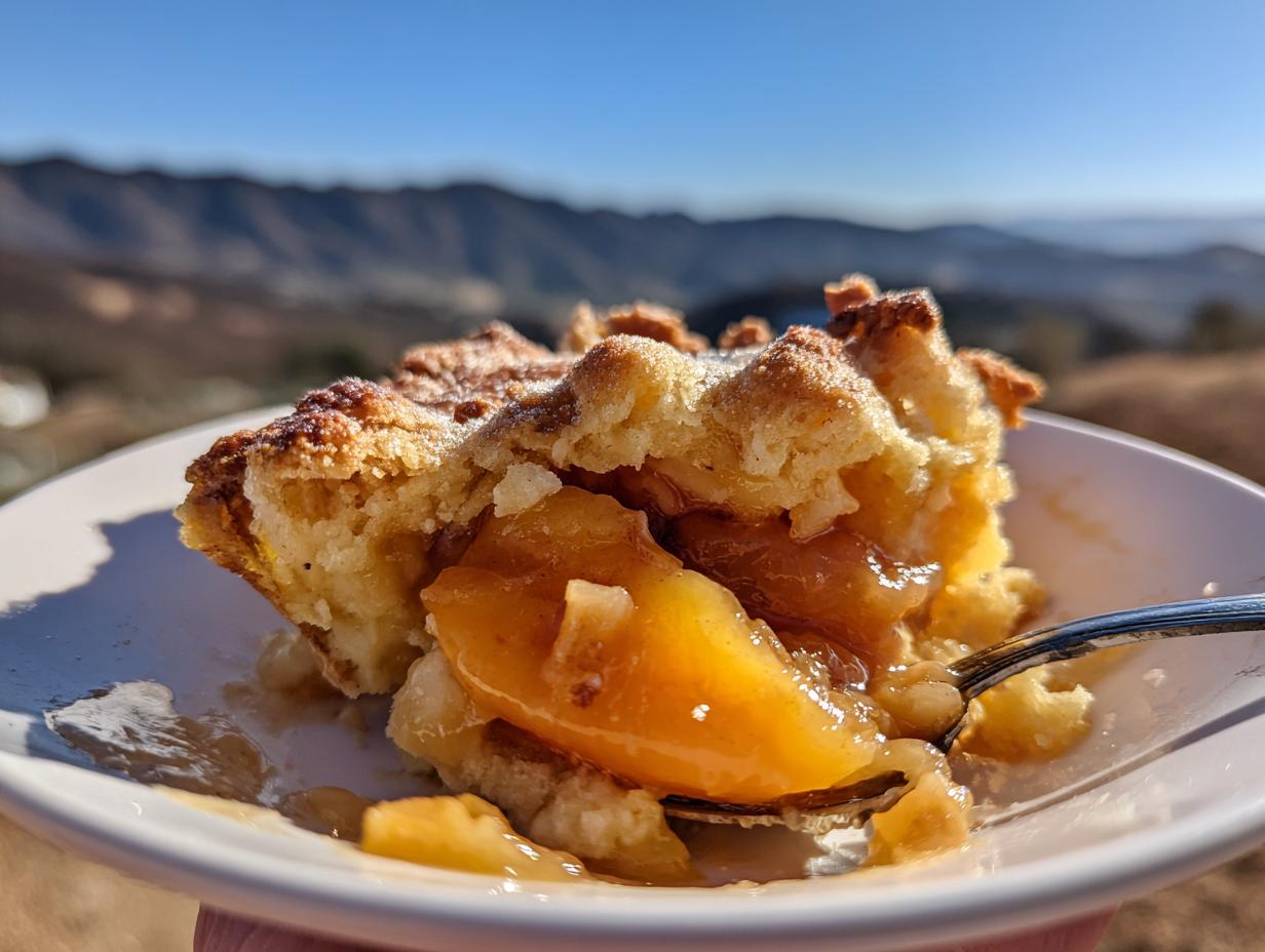 Easy Peach Cobbler with Fresh Peaches: 1 Simple Win