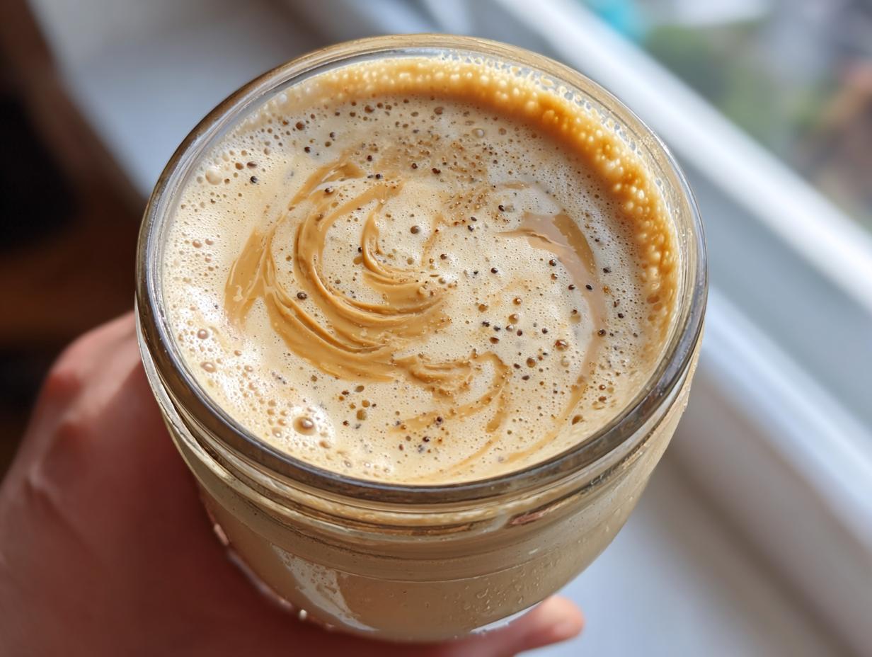 Amazing Healthy Peanut Butter Banana Smoothie