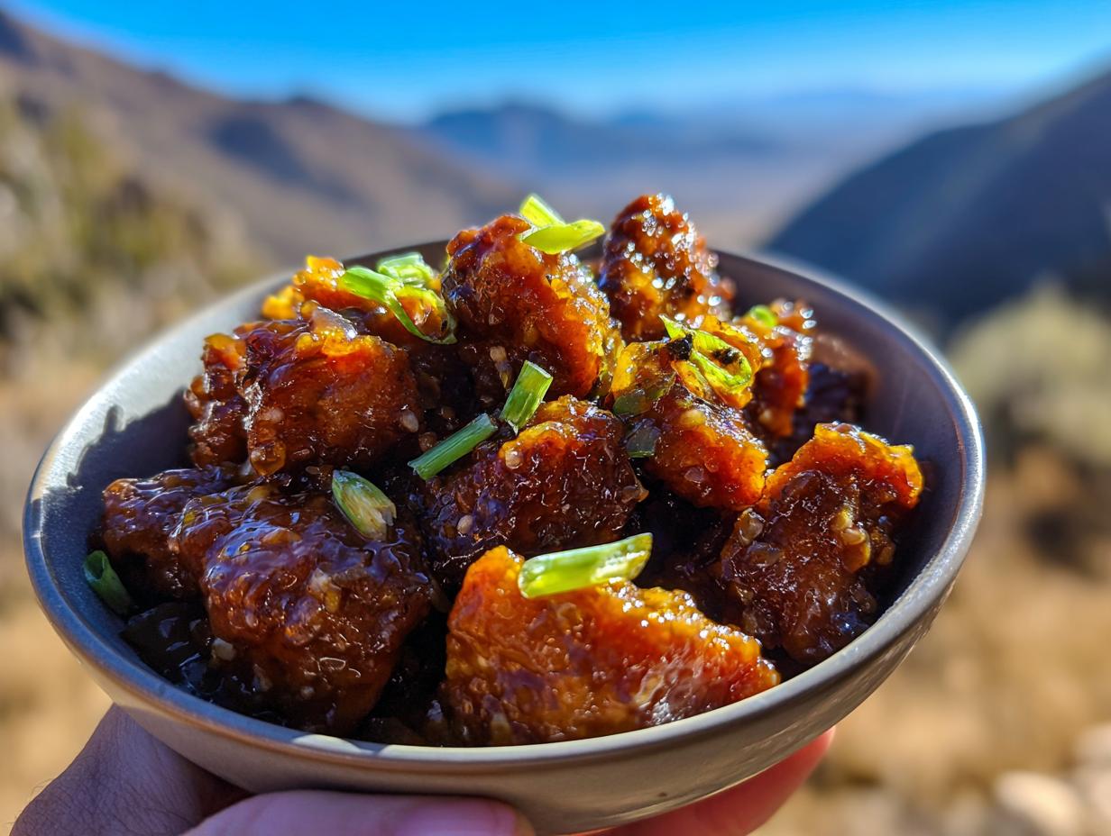 Honey garlic chicken skillet: 1 magic dinner