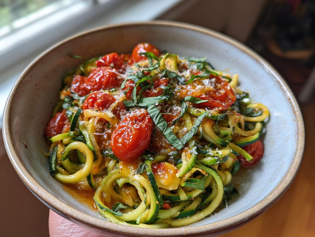 Amazing Light Zucchini Noodles in 20 Minutes