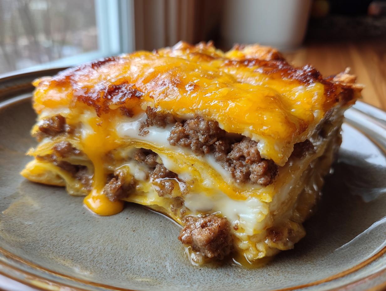 Amazing Pancake Sausage Breakfast Casserole