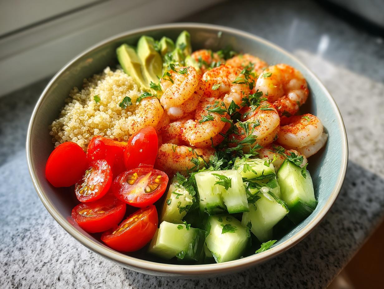 Quick Healthy Shrimp and Quinoa Bowl: 30 Min Meal
