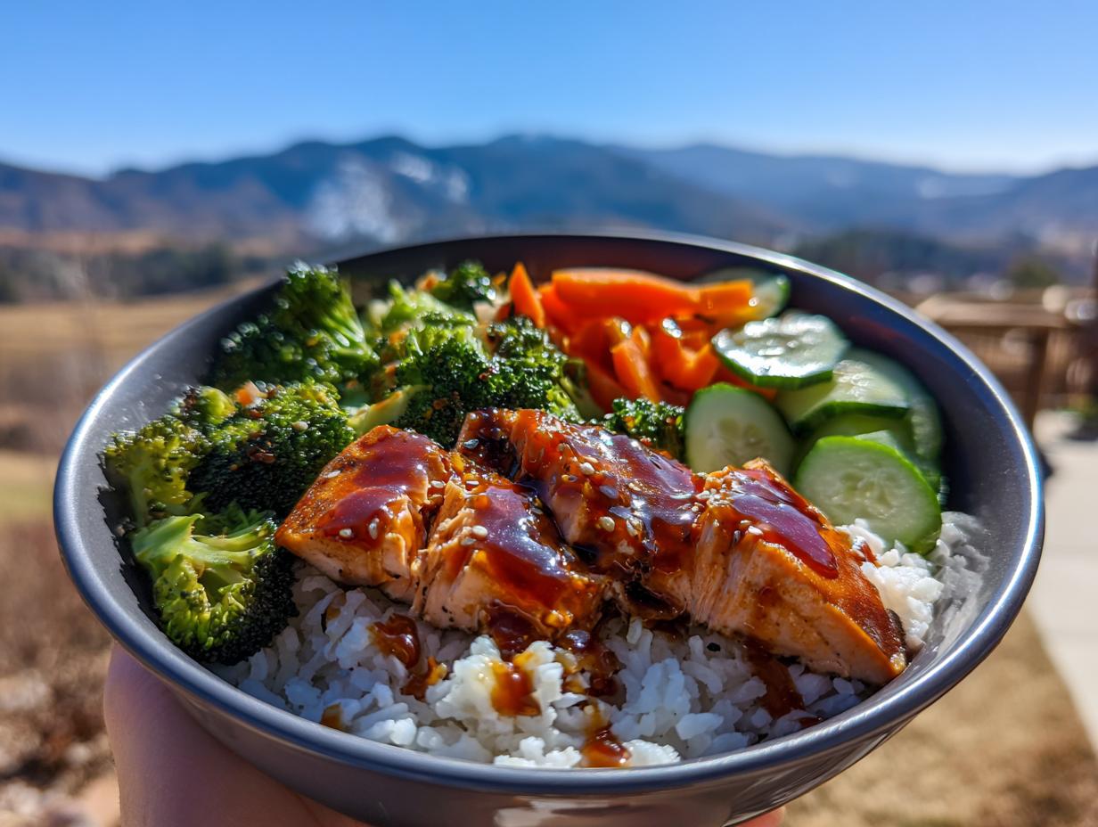 15-Min Teriyaki Salmon Bowl Healthy Meal Easy and Flavorful