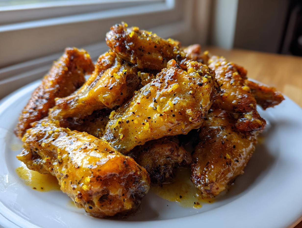 Amazing Wet Lemon Pepper Wings: 1 Flavor Secret