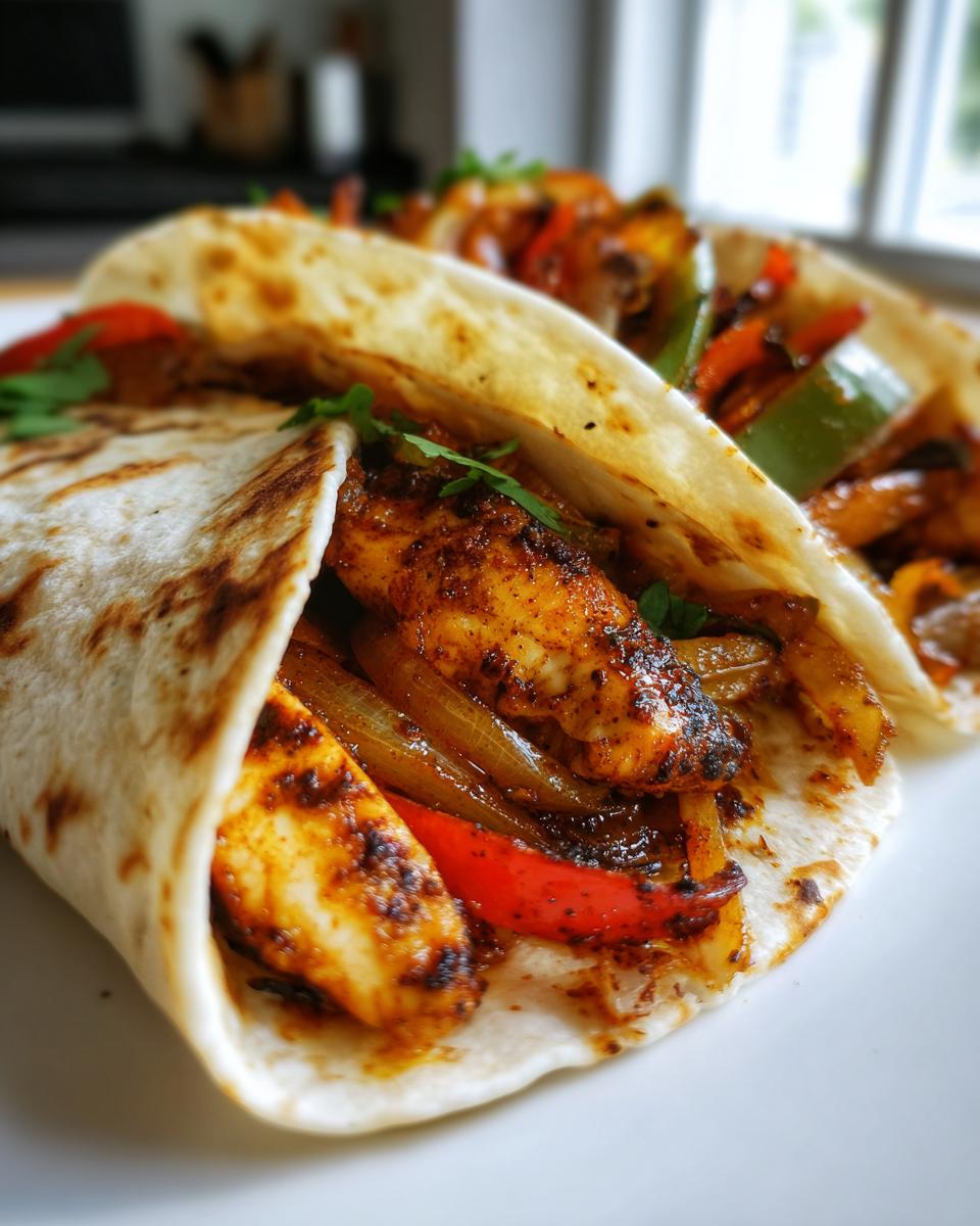 Perfect Air Fryer Chicken Fajitas in 22 mins