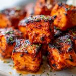 air fryer salmon bites crispy 1 Noob Recipes