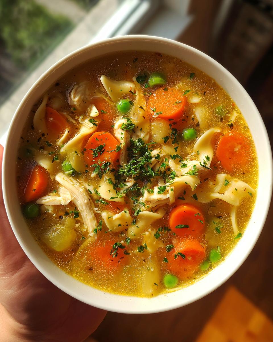 Best 28g Protein classic chicken noodle soup