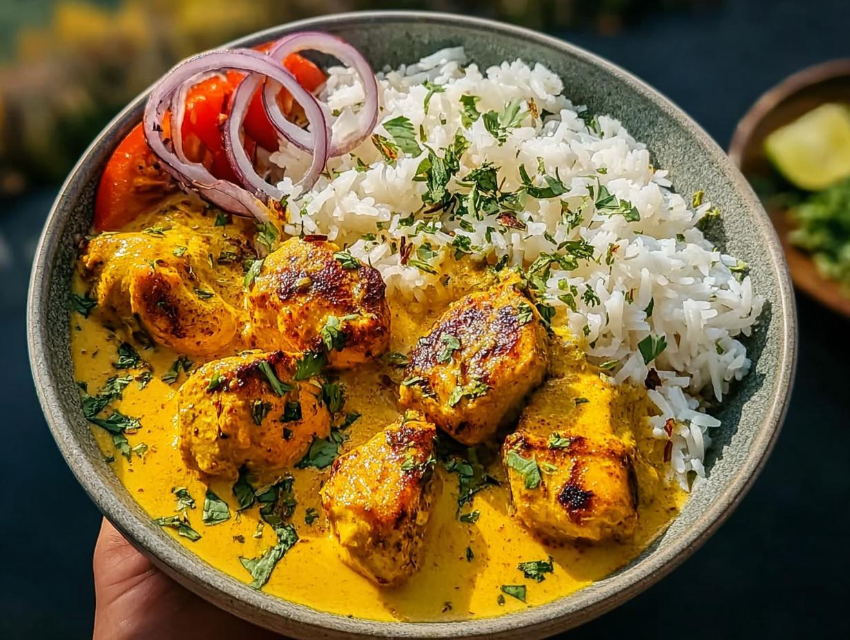 35 Min Creamy Chicken Amarillo Sauce Joy