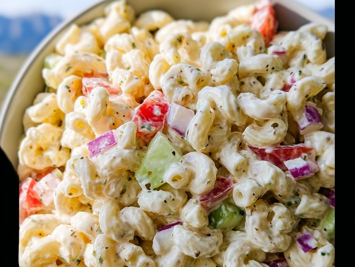 Shocking 1 batch Creamy Classic Macaroni Salad