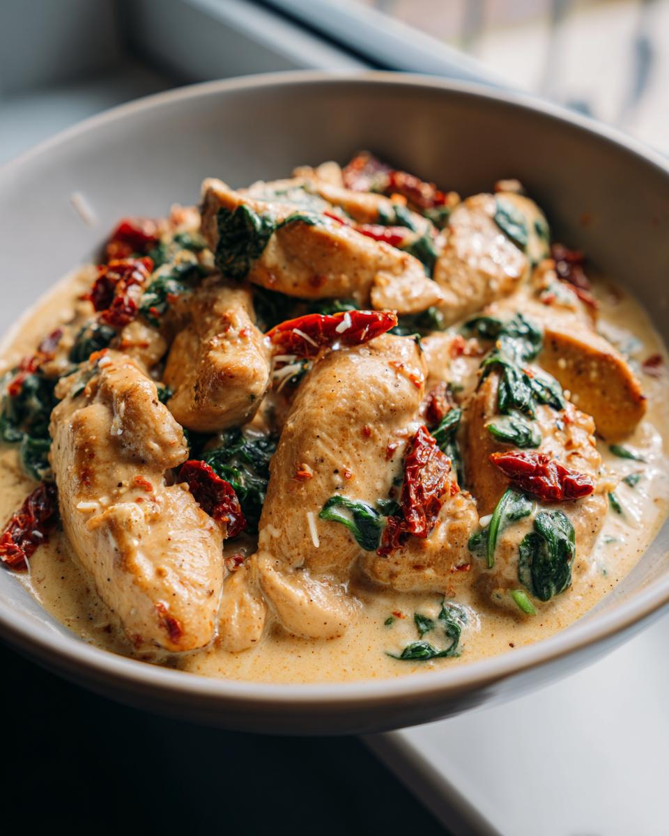 Creamy Tuscan Chicken Skillet: 1 Amazing Dinner