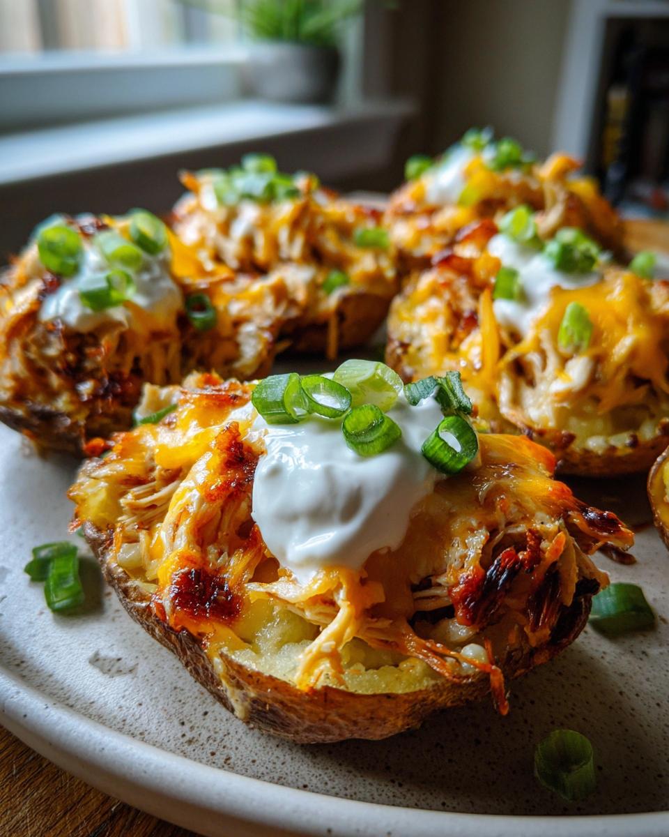 Crispy Loaded Potato Skins: 4 Irresistible Bites