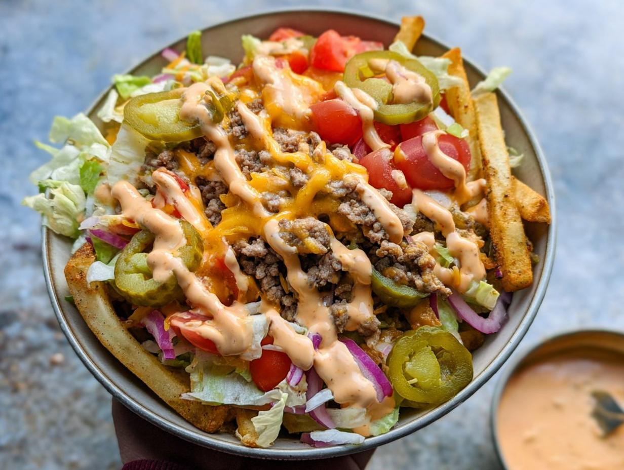 Easy Smash Burger Bowl Recipe: 1 Flavor Bomb