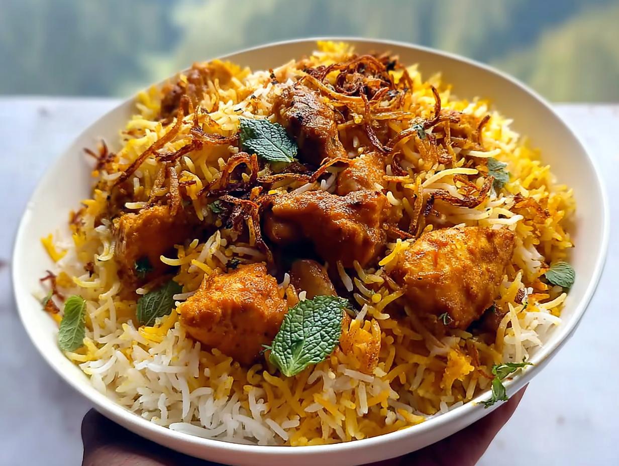Stunning Fragrant Butter Chicken Biryani Recipe Now