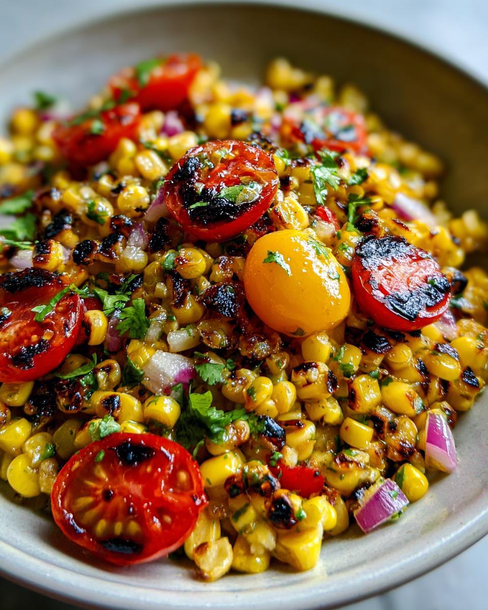 Smoky grilled corn salad: 5-minute delight