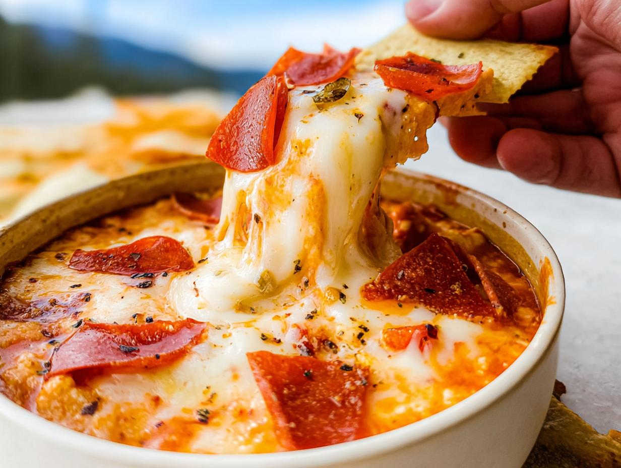 5 Minute High Protein Cottage Cheese Pizza Bowl Shock