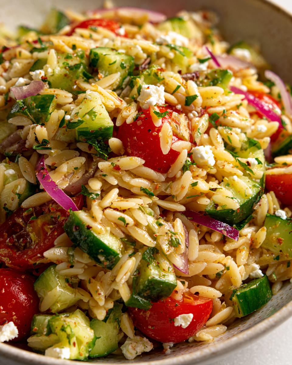 Bright Lemon Orzo Salad: 1 Perfect Recipe