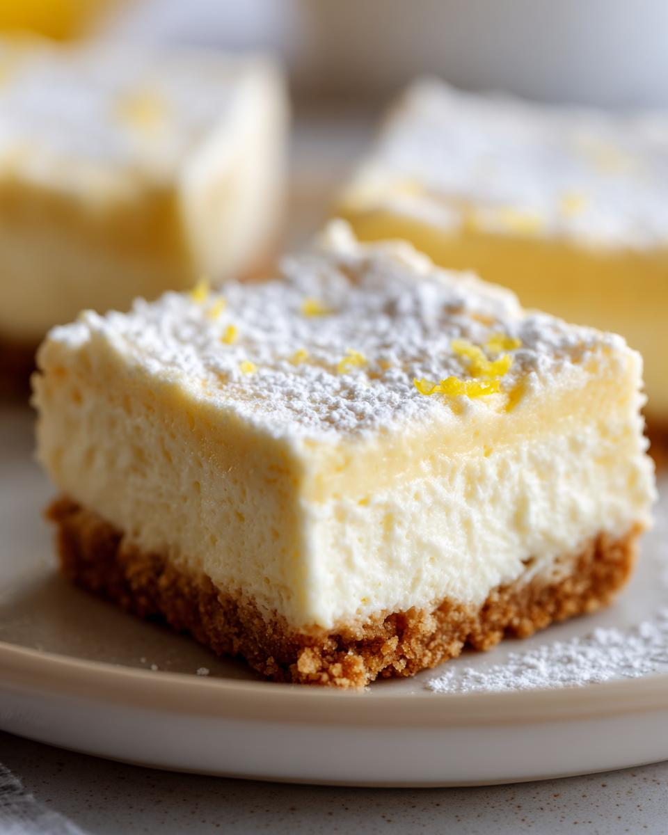 5-Minute no bake lemon cheesecake bars Bliss