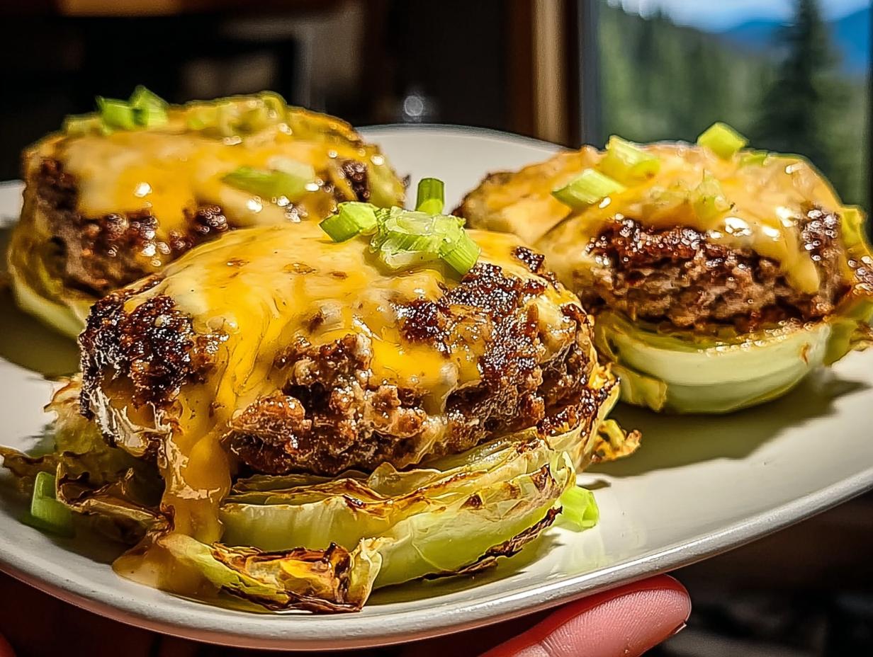 Guaranteed oven baked cabbage burgers in 35 min