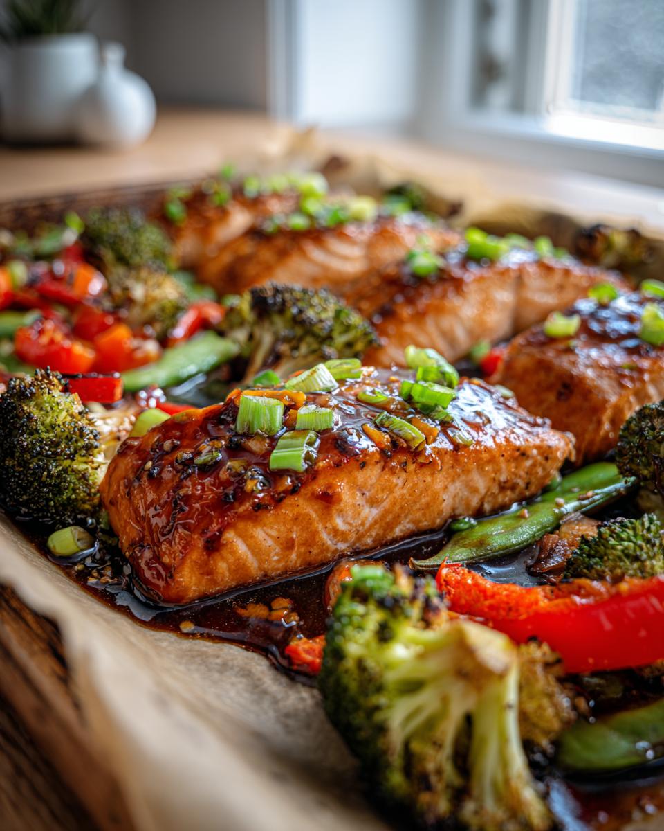 Sheet Pan Teriyaki Salmon: 1 Pan, Divine Flavor