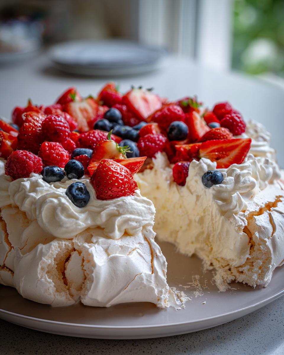 Summer Berry Pavlova: 1 Stunning Dessert