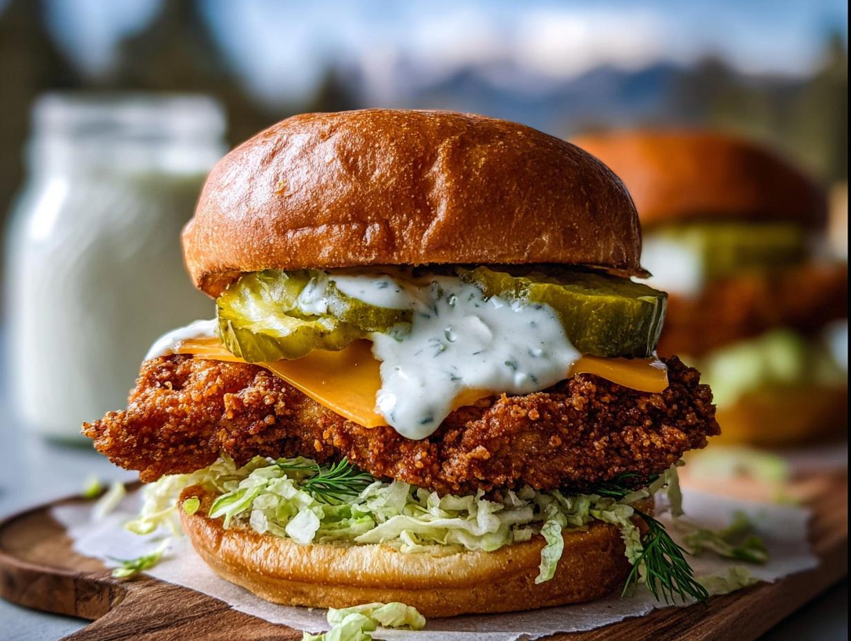 7 Secrets for Ultra Crispy Dill Chicken Sandwich