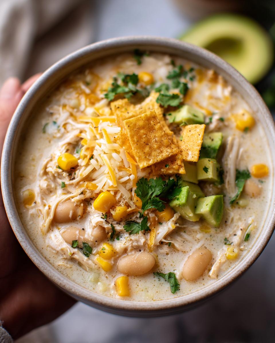 1 Pot white chicken chili: 40 Minute Joy