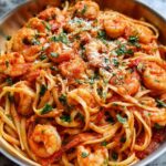 Creamy Tomato Garlic Butter Shrimp Pasta - Tasty