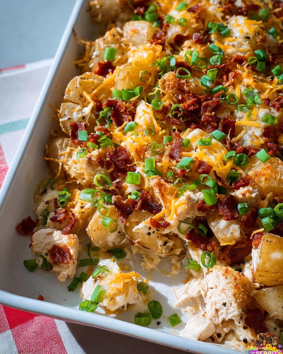 Loaded Potato Ranch Chicken Casserole: Easy Comfort 4 Loaded Potato Ranch Chicken Casserole Recipe - Other 1
