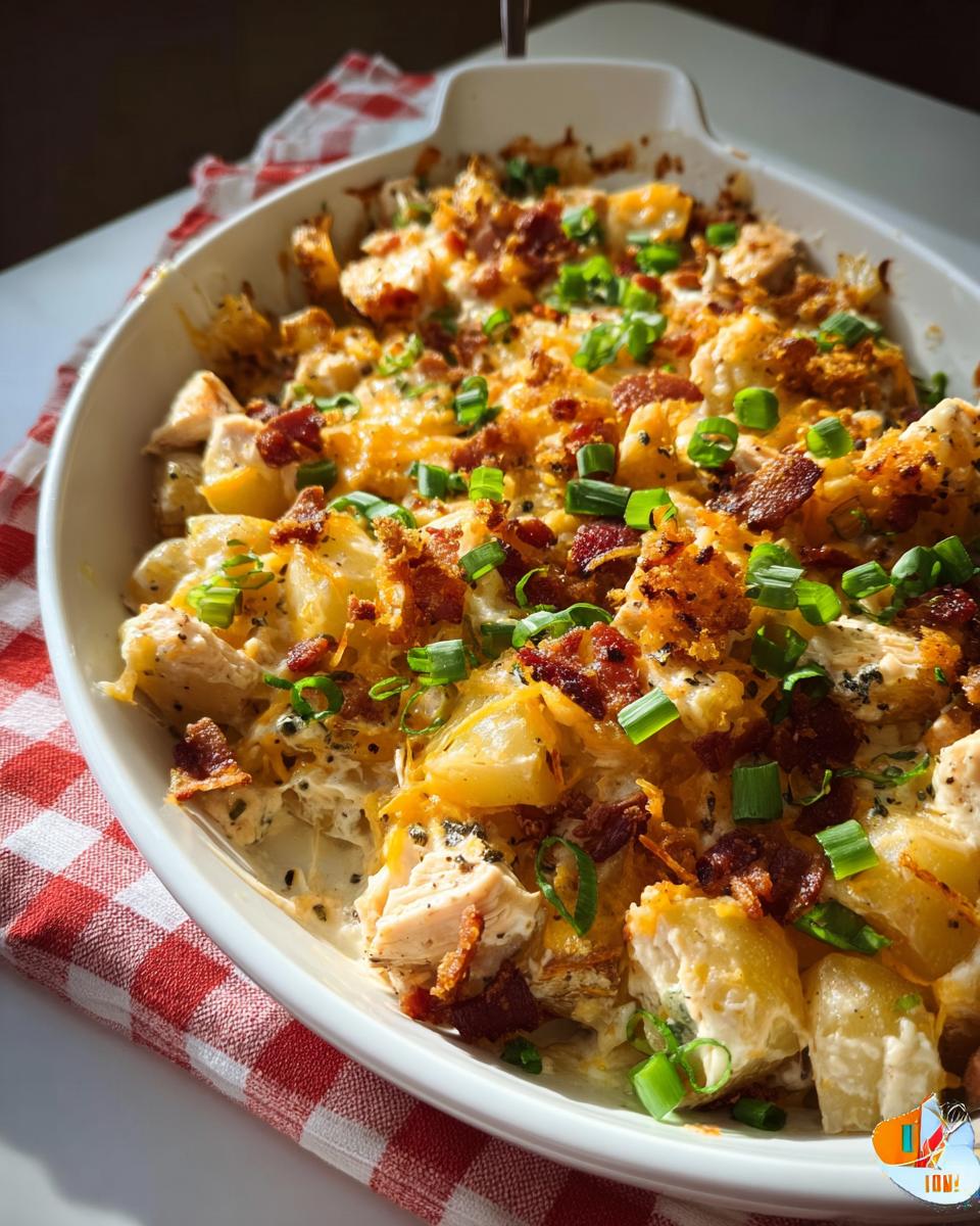 Loaded Potato Ranch Chicken Casserole: Easy Comfort 5 Loaded Potato Ranch Chicken Casserole Recipe - Other 2